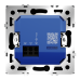 Выключатель встраиваемый Voltum S70 карточный 16А, (черный матовый) VLS010708