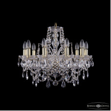 Подвесная люстра Bohemia Ivele Crystal 1411/10/195 G