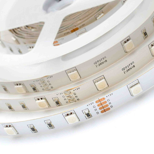 Светодиодная лента Apeyron 12В СТ 7,2Вт/м smd5050 30д/м IP20 5м RGB 38BL