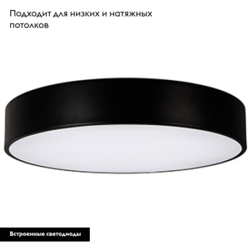 Потолочный светильник Arlight SP-TOR-PILL-PRISM-R600-50W Warm3000 (BK, 100 deg) 023001(3) Потолочный светильник Arlight SP-TOR-PILL-PRISM-R600-50W Warm3000 (BK, 100 deg) 023001(3)