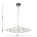 Подвесная люстра Favourite Thinner 4305-8P
