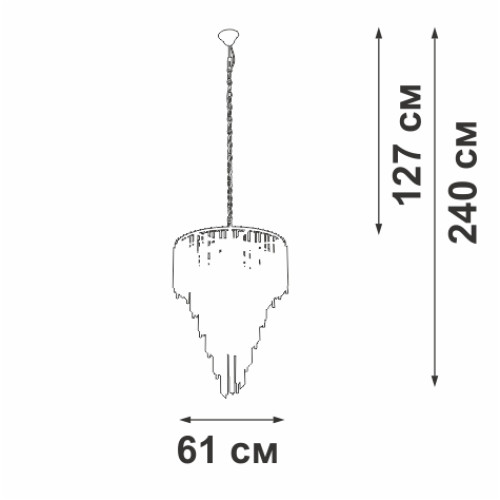 Подвесная люстра Vitaluce V5893-9/10 Подвесная люстра Vitaluce V5893-9/10