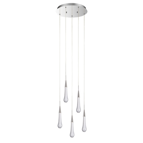 Подвесной светильник Delight Collection Pour MD2060-5A satin nickel