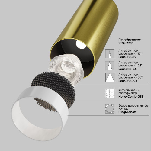 Трековый магнитный светильник Maytoni Focus Led TR032-2-12W3K-M-BBS