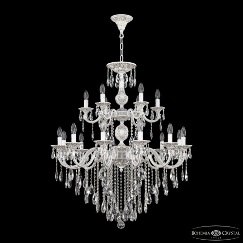 Подвесная люстра Bohemia Ivele Crystal AL78101/12+6/300/2D B WMG
