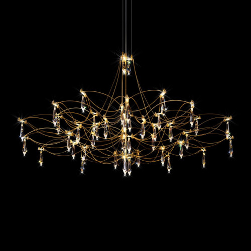 Подвесная люстра Loft IT Mira 10590/1000 Gold Asfour
