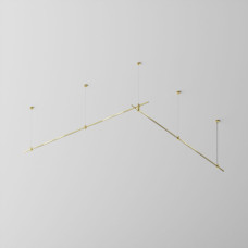 Основание двухуровневое на тросовых подвесах Hang для трековых светильников Maytoni Technical Flarity TFC-Flar-H06-BS