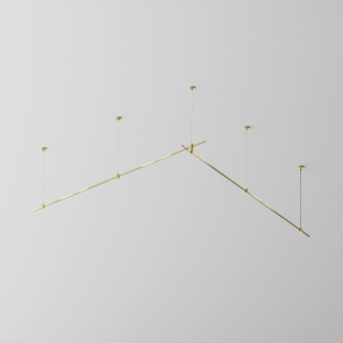 Основание двухуровневое на тросовых подвесах Hang для трековых светильников Maytoni Technical Flarity TFC-Flar-H06-BS