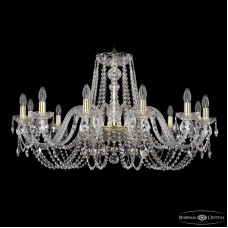 Подвесная люстра Bohemia Ivele Crystal 1402/12/360 G