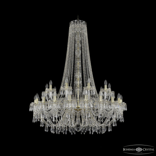 Подвесная люстра Bohemia Ivele Crystal 1403/20+10/400/h-117 G