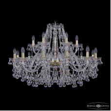 Подвесная люстра Bohemia Ivele Crystal 1409/12+6/360 G
