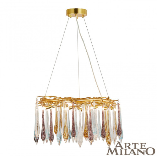 Подвесная люстра Arte Milano 500.D800.H350.G9.10 G