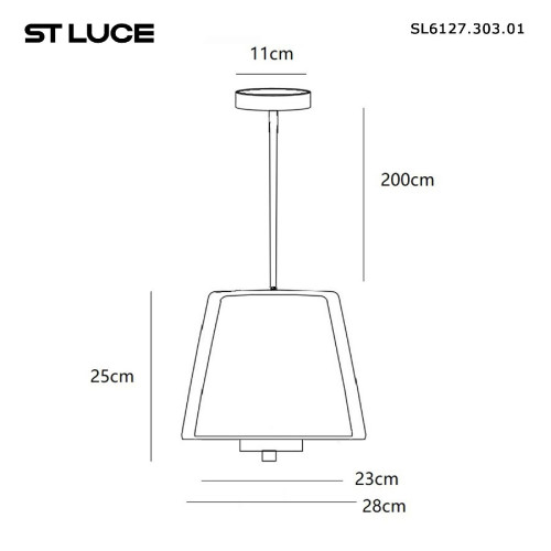 Подвесной светильник ST Luce Pandora SL6127.303.01