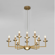 Подвесная люстра Eurosvet Cariso 60150/10 латунь