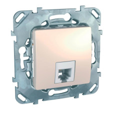 Розетка телефонная RJ11 Schneider Electric Unica MGU5.492.25ZD