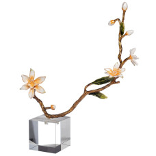Статуэтка Ветви с розовыми цветами Garda Decor 55RD4373