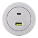 Трековая розетка Arte Milano Am-track-sockets-39 399731TS/USB-Type-C Silver