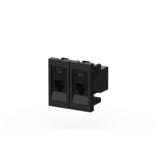 Розетка компьютерная двухместная (Cat 6) ELBI Moda Vox 611-044832-248