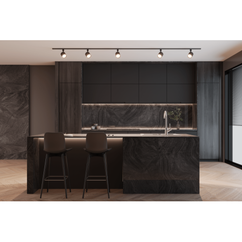 Трековый однофазный светильник Crystal Lux CLT 0.31 020 BK