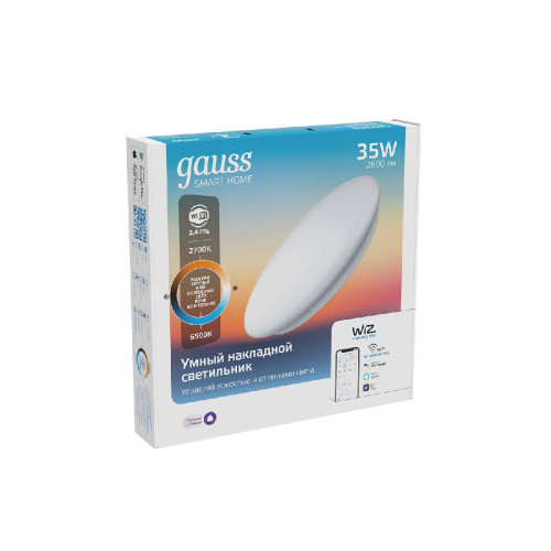 Накладной светодиодный светильник Gauss Smart Home 2060112