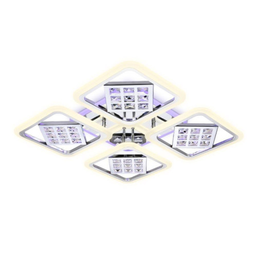 Потолочная светодиодная люстра Ambrella Light Acrylica Ice FA288