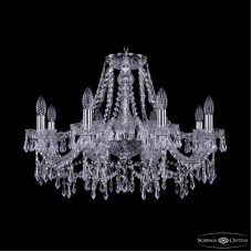 Подвесная люстра Bohemia Ivele Crystal 1403/8/240 Ni