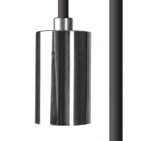 Патрон с кабелем Nowodvorski Cameleon Cable E27 Black/Chrome 8656
