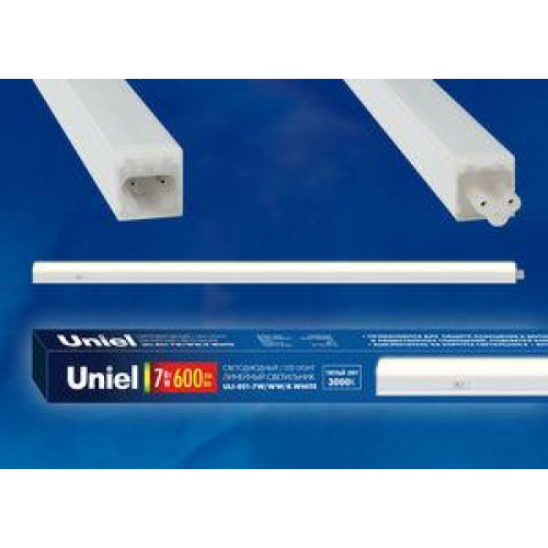 Мебельный светодиодный светильник (UL-00003038) Uniel ULI-F42-7,5W/RGB/RC/DIM Sensor IP20 Silver