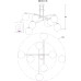 Потолочная люстра MyFar Aerton MR1941-8C