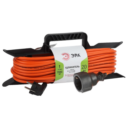 Удлинитель силовой Эра UFx-1e-3x1.5-20m Б0046829