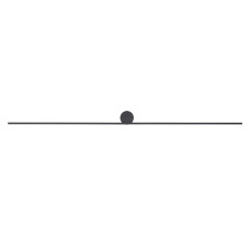 Настенный светильник Nowodvorski Spin Led M Black 10621