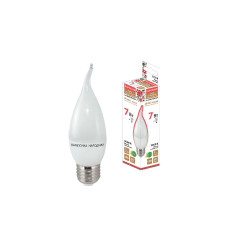 Лампа светодиодная TDM Electric Народная E27 7W 3000K матовая SQ0340-1546