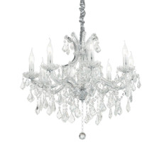 Подвесная люстра Ideal Lux Napoleon SP8 Cromo 167244