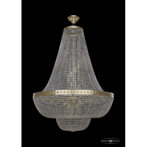 Люстра на штанге Bohemia Ivele Crystal 19091/H2/90IV G
