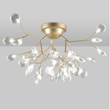 Потолочная люстра Natali Kovaltseva GRACE75126/36С GOLD SATIN