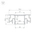Профиль Arlight STRETCH-32-CEIL-CENTER-2000 BLACK 055208