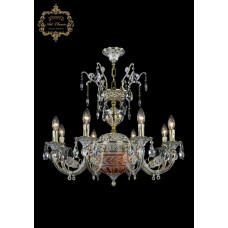 Подвесная люстра Art Classic 31.22.8.KR175SP.250IT.GW.Sp.Amber.White.1D
