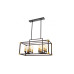 Подвесная люстра Lumina Deco Waldorf LDP 1140-8 BK+MD