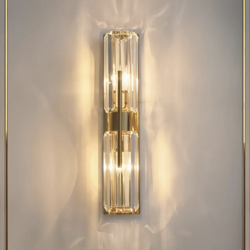 Настенный светильник Delight Collection 88183W/D500 gold/clear Настенный светильник Delight Collection 88183W/D500 gold/clear