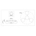 Потолочный светильник Ambrella Light High Light Modern LH12006