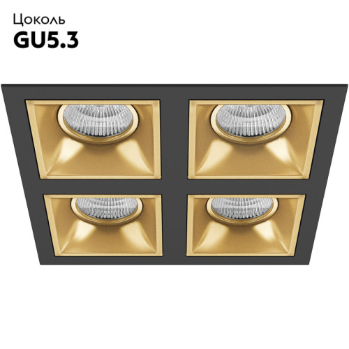 Встраиваемый светильник Lightstar Domino D54703030303 (214547+214503+214503+214503+214503)