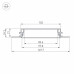 Алюминиевый профиль Arlight SL-Linia97-Fantom-2000 Anod 034987