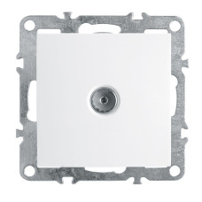 Розетка телевизионная Stekker Эрна белый PST00-9108-01 39315