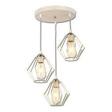 Подвесная люстра IMEX MD.3099-3-P WH+CH