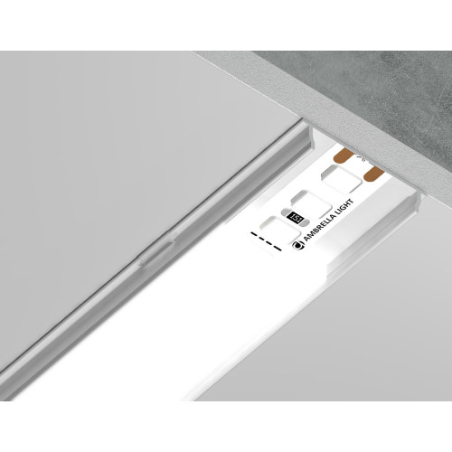 Алюминиевый накладной профиль Ambrella Light Alum Profile GP1600WH
