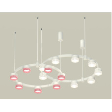 Комплект подвесного светильника Ambrella Light Techno Ring XR92081310 (A9208x2, C9241, C9236, N8480, N8486)