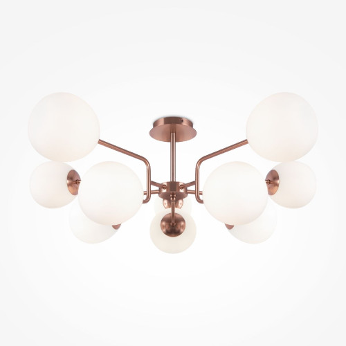Люстра на штанге Maytoni Erich MOD221PL-10G