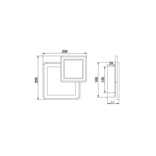 Настенный светильник Freya LED Market FR10027WL-L13B
