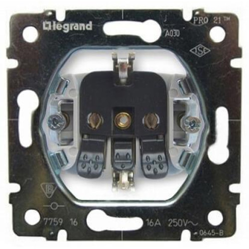 Розетка 2К+3 Legrand Galea Life 16A 250V с/з винтовой зажим 775921