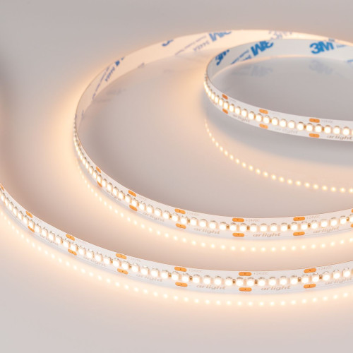 Светодиодная лента Arlight RT-A240-10mm 24V Warm2700 (19.2W/m, IP20, 3528, 5m) 017428(1)